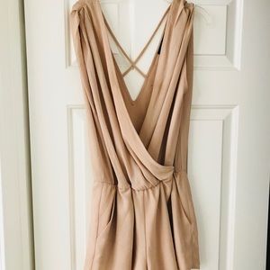 Blush pink romper